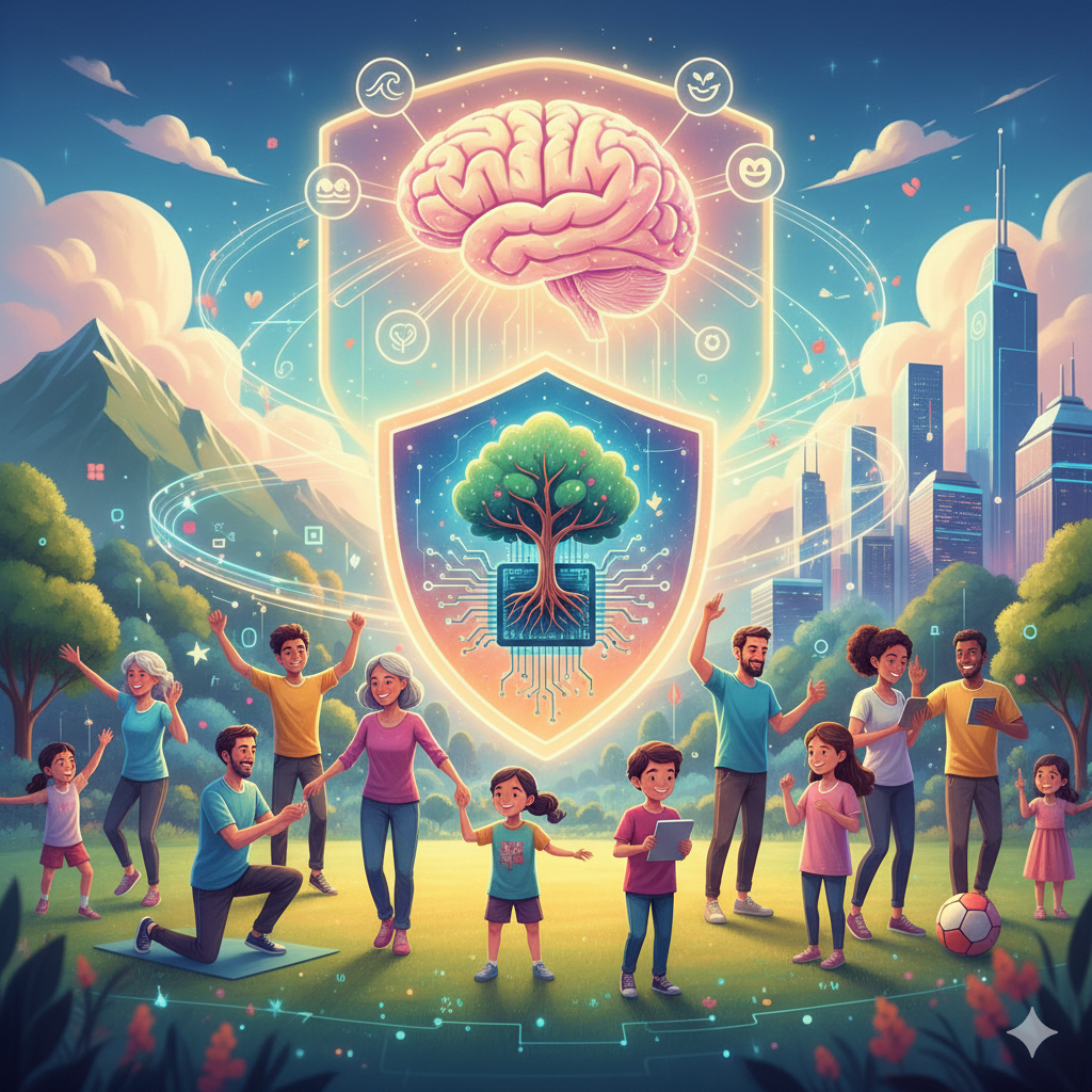 Imagen N° 39 Ecosistema de bienestar Integral: El escudo de la salud Mental